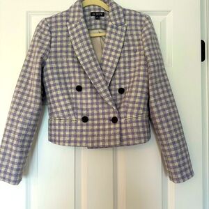 J. Crew Purple Blazer Tailored Suit Jacket